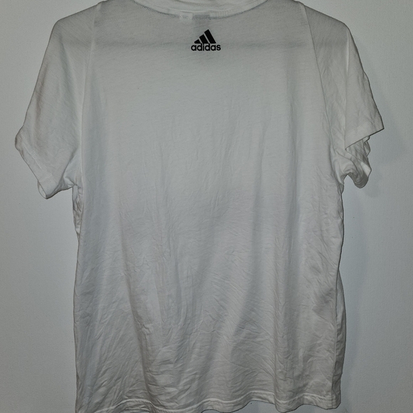 Adidas white tee - Picture 2 of 2